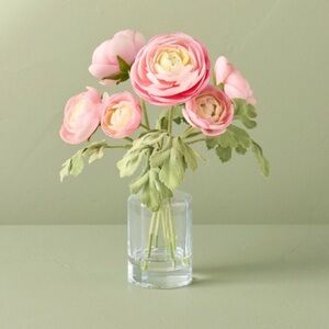 10” Small Ranunculus Artificial Flower Arrangement—Hearth & Hand with Magnolia
